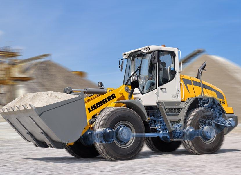 Performance Power for Increased Productivity The innovative Liebherr driveline considerably increases working