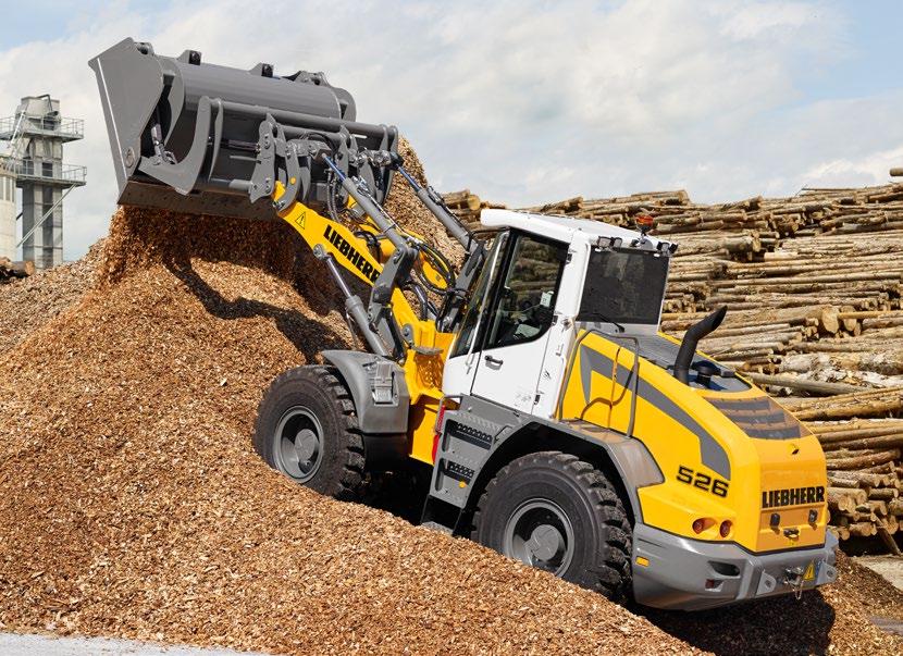 Reliability Robustness and Quality for Durable Machines Liebherr wheel loaders provide maximum performance even under the toughest of