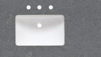 7/8x11 ) to fit rectangular undermount sink (S-200) Sink offset to the left Back  Quartz side splashes