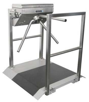 Interior and exterior installations FULL HEIGHT PORTABLE TOURNAMENT PORTABLE SINGLE TURNSTILE Perfect solution for any event.