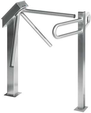 CHROME PLATED BARRIER RAILS End posts, corner posts and rails.