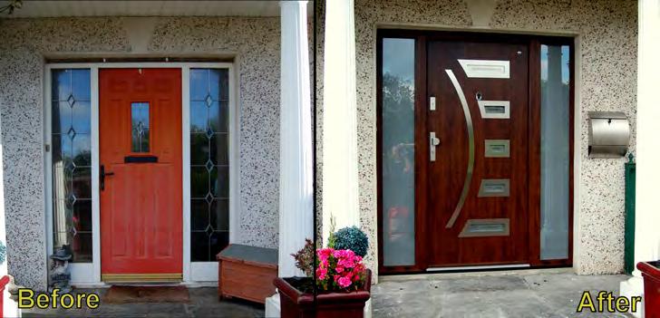 TESTIMONIALS After researching the door market in Ireland for a number of weeks and finding a limited selection of either low quality PVC doors or very expensive doors.