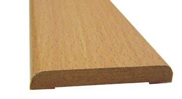 ACCESSORIES FOR FIXED FRAMES STANDARD TRIM TRIM QUARTER-CYLINDER Standard trim is made of MDF at a fixed width of