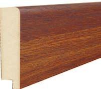 SKIRTING BOARDS SKIRTING BOARDS Skirting boards made of MDF, produced as standard at a height of 100 mm.