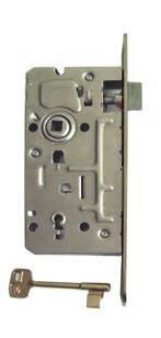 ACCESSORIES LOCKS TYPE lock with a key, with a