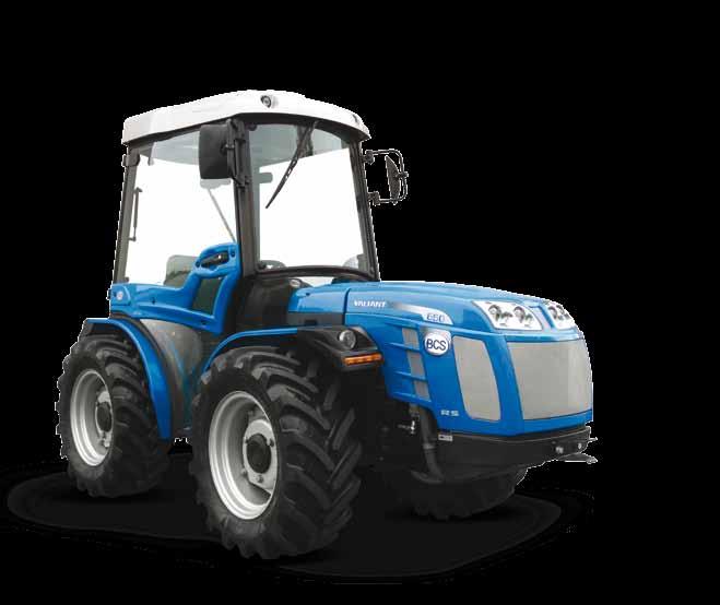 19 VALIANT V650 Isodiametric tractors, monodirectional or reversible.