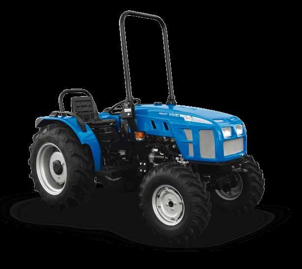 7 VIVI Monodirectional tractors with differentiated wheels.