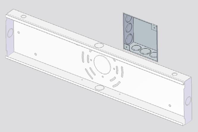 Additional holes are located on the mounting plate to add extra support for securing the mounting plate to the drywall or concrete surface. To ensure proper fit and installation.