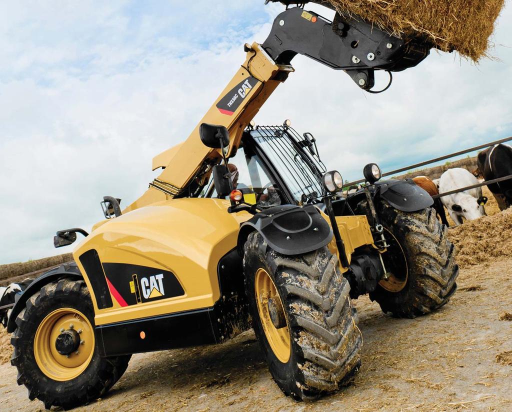 Telehandler TH C Series TH255C, TH336C, TH337C, TH406C, TH407C Engine TH255C Engine Model Gross Power TH336C, TH337C, TH406C and TH407C Engine Model (Standard) Engine Model (Option 1 and 2) Gross