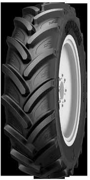 R-1W AGRISTAR 370 AGRISTAR 370 is a wide base radial tyre developed for modern and high power tractors on heavy duty field and haulg applications.