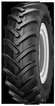 R-1 4 Alliance 4 is a tread drive wheel tyre for application as tractor tyre. Its sharp lugs are designed for deeper penetration on the ground.