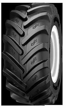 R-1W AGRISTAR 35 The Alliance 35 (igh Drive Tractor Radial) tread pattern represents the family of modern radial agricultural tyres with low aspect ratio.