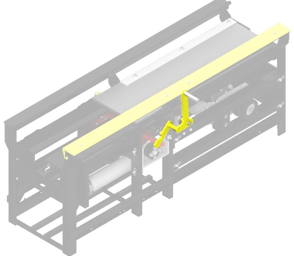 Operation Manual Roller-Up: 102797 In situations where a Roller is needed to be manually activated, your DuraTrans Conveyor is equipped