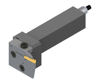 Toolholder ADDN-MTUL KOOL Cut Modular 45º Grooving Cartridge with Left Hand Toolholder (Inch &