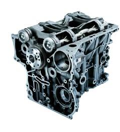 Short block the low-cost option. Cost-effective alternative with approx. 60 % price advantage compared to the complete engine.