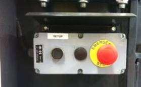 system E-stop safety switches also solid steel, as standard (harder wearing than plastic) Hydraulic hoses replaced by