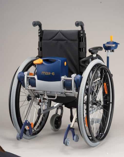 Since it is fitted to a wheelchair without