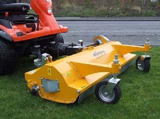Flail Mower MU-FM Out front Flail for Front Mowers up to 40 HP Order number Model Retail price MUFM140-31 MU-FM 140 Out front Flail inc. 2 point tractor linkage 4,995.