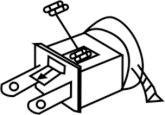 Slide open the fuse access cover on top of attachment plug toward blades. 3. Remove fuse carefully. 4. Risk of fire.