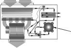 Refrigeration Circuit Reversing Valve & Solenoid, Compressor, Condenser, Evaporator, Fusible Plug, High Pressure