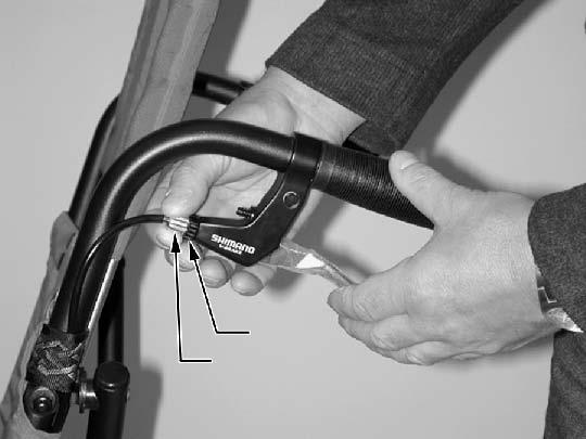 76 When stationary, moving the handles to a full rearward position will stop the chair from moving. Fig.77 Fig.