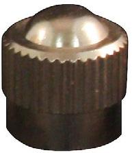 Caps - Valves Nickel plated brass Tire and rim type VC3 Milton Industries TR VC3 Dome Type Valve