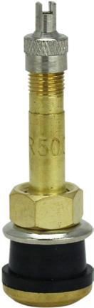Tubeless Truck Tire Valve MIL 486 2 1/2" total effective length Maximum pressure of 90 pounds per Tire and rim type