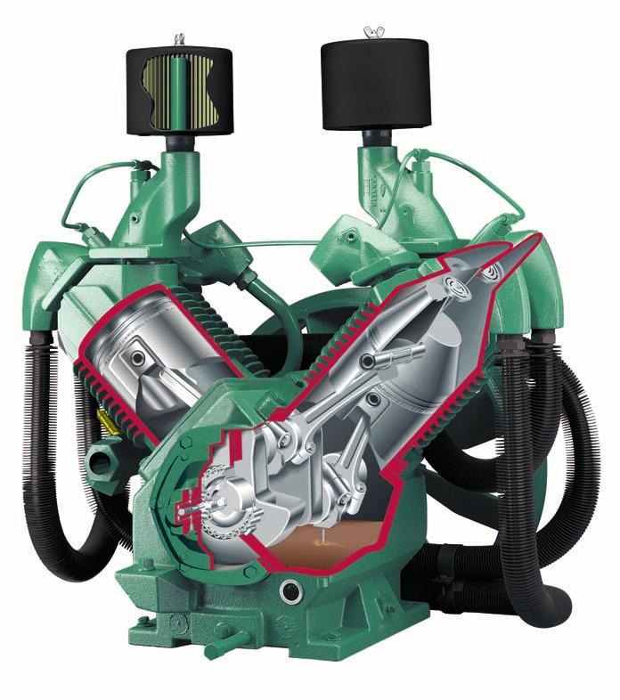 4 Splash-Lubricated R-Series Loaded with rugged features, the R-Series splash-lubricated compressors deliver high performance, long life and tremendous value.