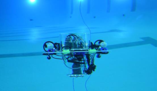 Utah State RoboSub Team 5 Poseidon s software is the driving force of its brain capabilities, allowing it to make decisions autonomously by interpreting data from external sensors and cameras.
