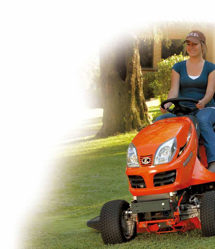 technologies in every GR2120 lawn tractor.