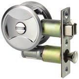 Entrance Set Locked or unlocked by key Passage Latch Set Locked or unlocked by turn-plate This creates a completely flush finish with no protruding parts, combining elegance with ease of use.
