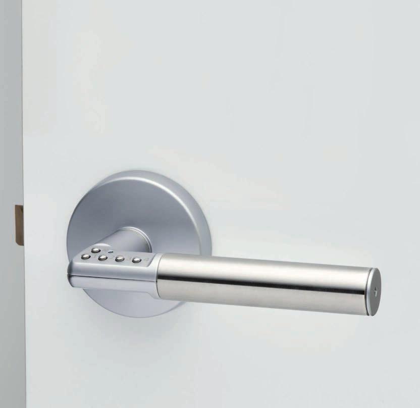 Code Handle Keyless Lockset Installation 25mm latch hole and 54mm lock hole 60mm (70mm and 127mm latches available) Designed to enable conveniently controlled access to a door with easy installation,