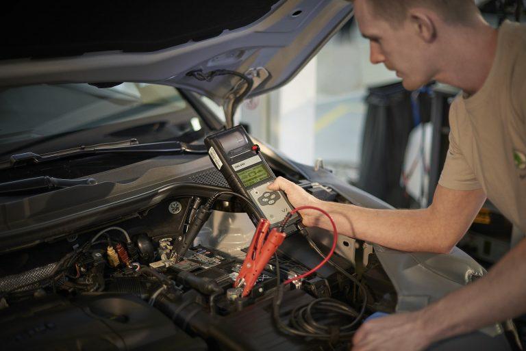 Battery Battery load test Air-conditioning Experts recommend checking the air-conditioning system for leaks and functionality,
