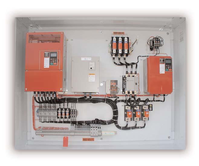 Available in 1 to 30 HP at 230V and 1-60 HP at 460V, all panels are tested and quality-approved prior to shipment.