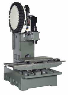 CNC MACHINING CENTER Features A large work area High rigidity base structure The high rigidity base structure of table traverse type through stable design can materialize powerful and precise cutting