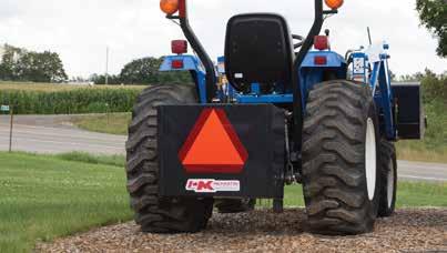 helping to keep your tractor safely balanced during operation.