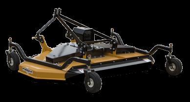 Pulsar Finishing Mower The Pulsar Finishing Mower is available for a wide variety of lawn mowing applications. Available in 3 rear discharge sizes there is a size to fit your mowing needs.