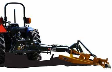 Axis Tool Arm The Axis Tool Arm has been developed to provide an economical alternative for mowing road side ditches or along side fences.