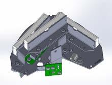 5) top LED-X warning module to LED-X top mounting bracket.