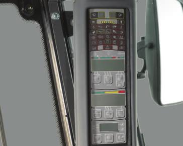 Maximum comfort for a stress-free harvest 01 02 03 High levels of operator comfort and safety, together with thoughtful positioning of controls,