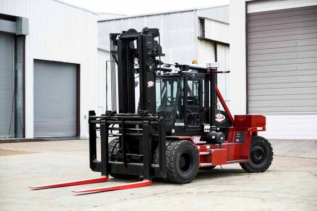 INDUSTRIAL LIFT TRUCK SPECIFICATION SHEET XH-360L Rated Capacity 36,000-lbs.