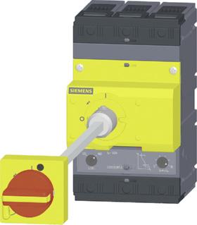 The modular concept of the operating mechanism allows simple mounting on the circuit breaker. Mounting can be done after having removed the accessory compartment cover.