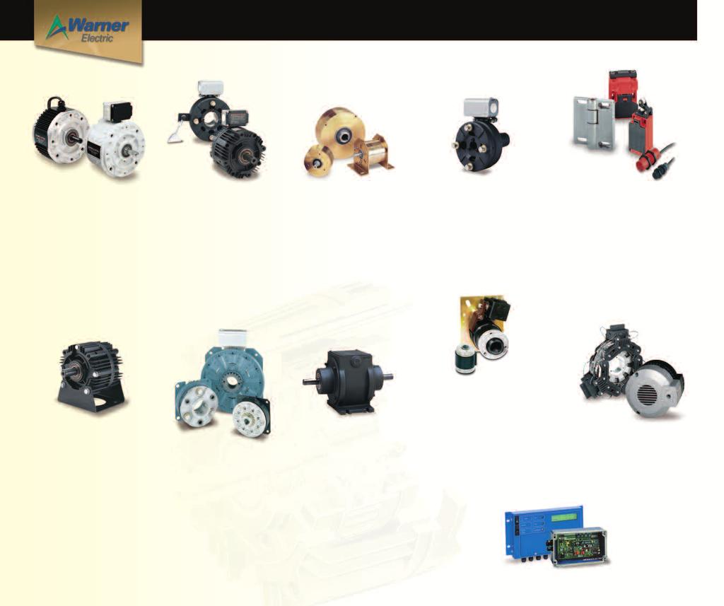 Lead Shaft Mounted Clutches and Brakes Package designed Electro Clutches and Electro Brakes feature no assembly, long life and no maintenance.