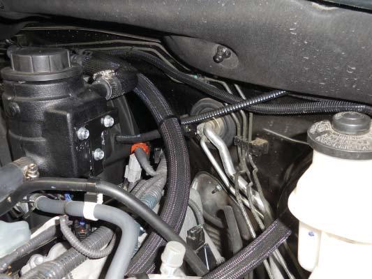 241. Skip this step if you were able to install the provided pressure switch on right rear side of the supercharger.