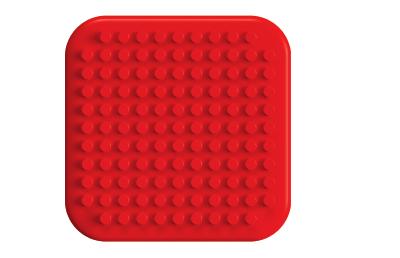 Compatible with Lego bricks. Freely creating a playful charger WD02 Brick Charger is compatible with Lego bricks.