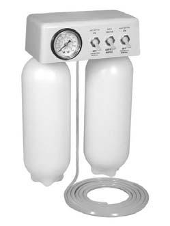 Clean Water Systems Water Bottle System GR50-200 Plumbed as sole water source Comprising: - on/off Exhaust toggle - 40 psi pressure regulator - Water Pressure Gauge - Pressure head 28 thread - 2