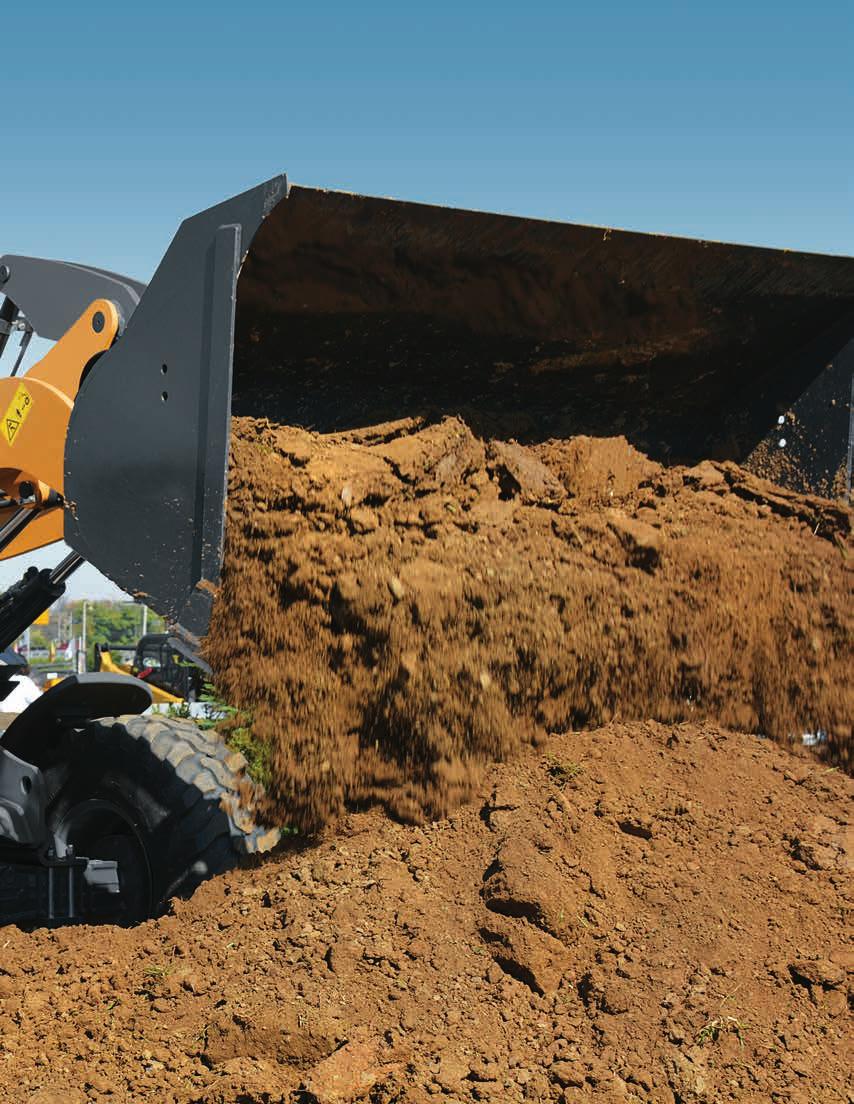 Big performance in a smaller machine The next generation of CASE compact wheel loaders are more versatile and high performing than ever featuring faster cycle times, more agility in close quarters,