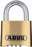 Page 12 combination padlocks 160C40 40mm 3 wheel security combination padlock with hardened shackle High