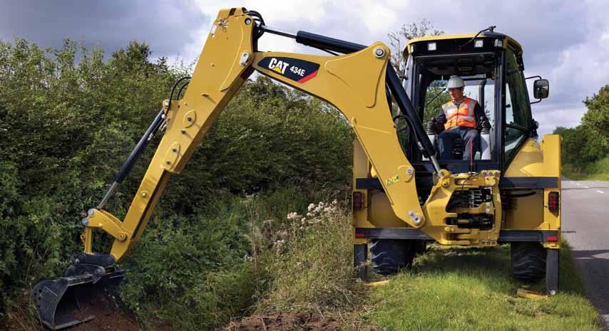 Operator Comfort The working environment has been designed with the operator in mind. Vibration Caterpillar understands that backhoe loaders work in some of the harshest environments.