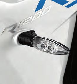LED indicators (three required) Order number: 63 13 8 522 499 LED indicators (one required) Order number: 63 13 8 522 503 [3] Plastic engine spoiler in Black Storm Metallic The